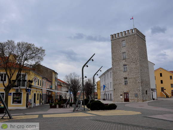 Castle by the Trg Vinodolskog zakona Square