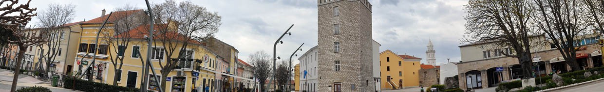 Novi Vinodolski - Das Kastell mit dem Turm Kvadrac