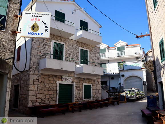 Start of the Put Murve Street near Trg Rudina biskupa Josipa Arnerica Square