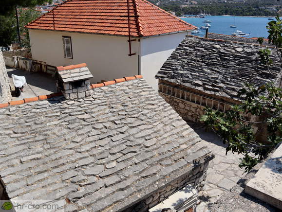 View of the roofs of the buildings along the Put Murve Street