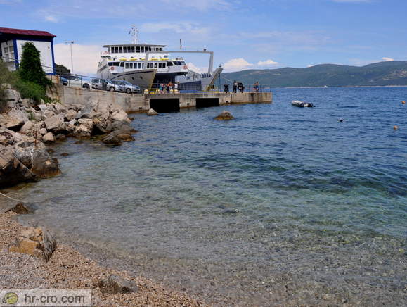 Insel Cres - Losinj - Brestova - Beach