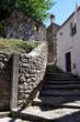 Giuseppina-Martinuzzi-Straße - Treppe zwischen alten Häusern 