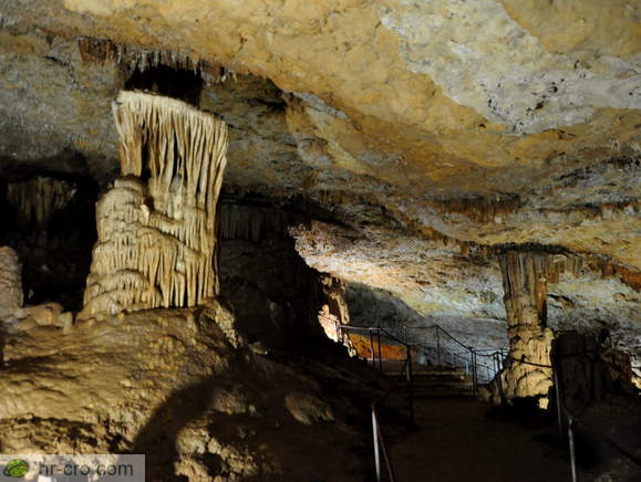 Trail in the Mramornica Cave