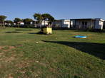 Pošesi - Accommodation units on an open lawn 