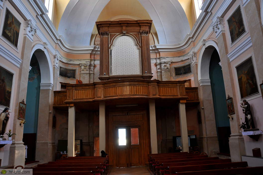 Organ loft