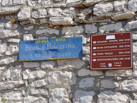 Information board - Town walls (XIII - XVIII century)