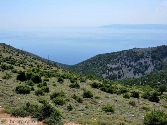 Insel Cres - Aussichtspunkt - Drehen für Beli
