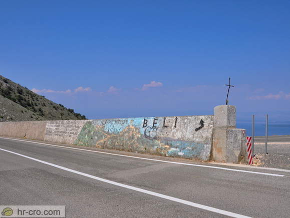 Insel Cres - Aussichtspunkt - Drehen für Beli