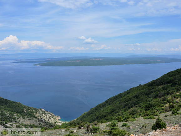 Insel Cres - Aussichtspunkt - Drehen für Beli