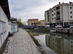 Dubračina - Spodnja struga med mestnimi stavbami 