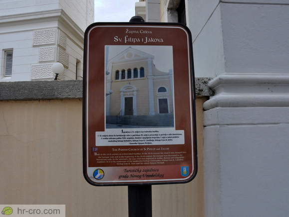 Novi Vinodolski - Kirche St. Philippus und Jakobus