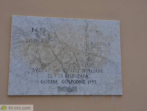 Novi Vinodolski - Kirche St. Philippus und Jakobus