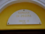 Kapela sv. Josipa - Kapelica sv. Josipa, Selce 13, 1805 