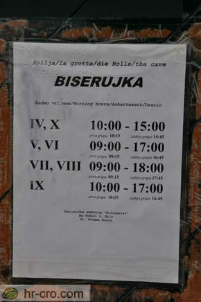 Insel Krk - Höhle Biserujka