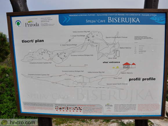 Insel Krk - Höhle Biserujka