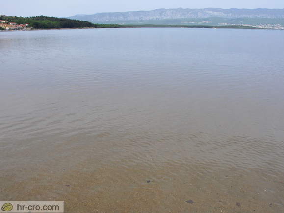 Insel Krk - Saline Bucht - Schlamm Strand