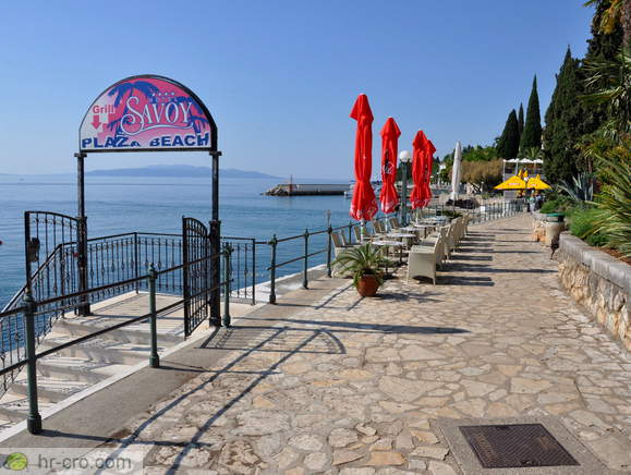 Ičići-Opatija <br> Plaža Hotela Savoy Ičići-Opatija <br> Plaža Hotela Savoy