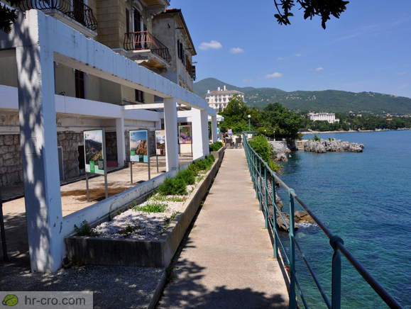 Lovran-Ika <br> Začetek (Konec) poti v Lovranu Lovran-Ika <br> Začetek (Konec) poti v Lovranu