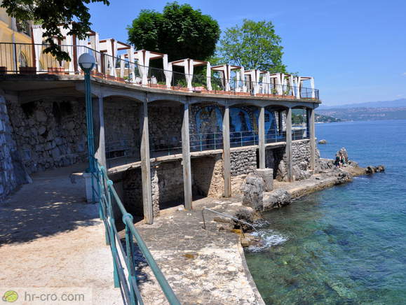 Path by the Hotel Bristol