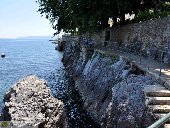 Lovran-Ika <br> Pot nad skalami Lovran-Ika <br> Pot nad skalami