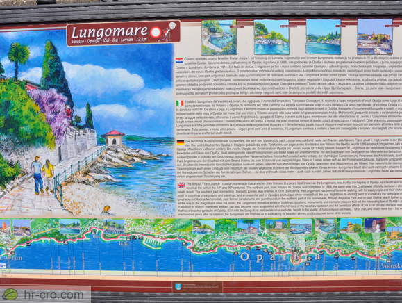 Der Küstenweg von Franz Joseph I. - Opatija-Volosko