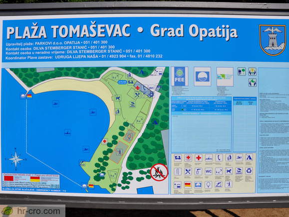 Opatija - Strand Tomasevac