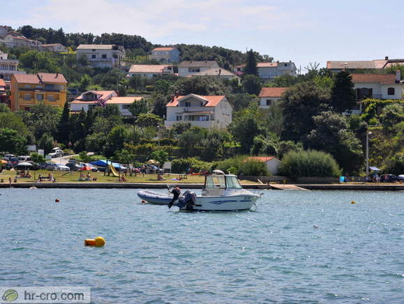 Kampor - Plaža Melić