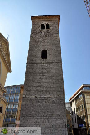Rijeka - Kirche der Himmelfahrt der Jungfrau Maria und Schiefer Turm
