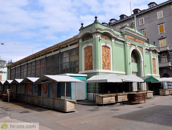 Rijeka - Marktplatz der Stadt