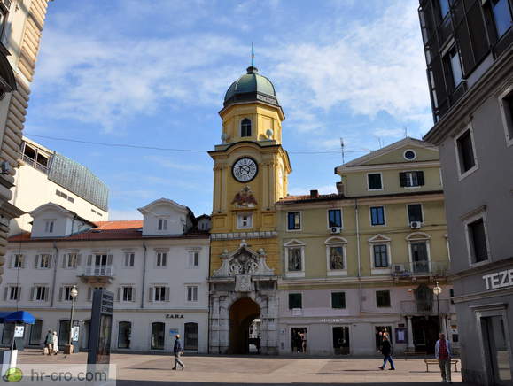 Reka (Rijeka) <br> Mestni stolp