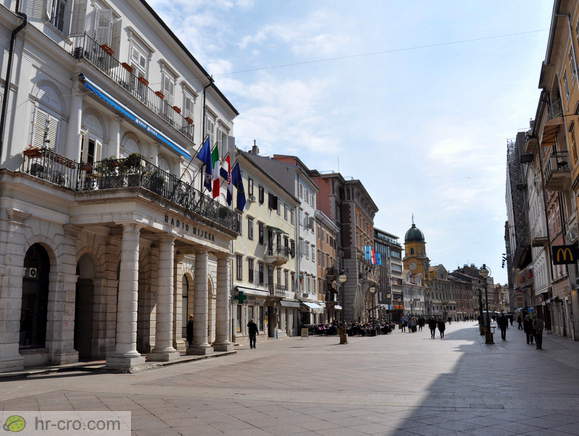 Rijeka - Gebäude Radio Rijeka