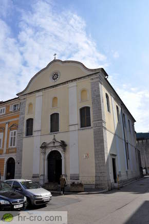 Rijeka - Kirche des heiligen Hieronymus und Dominkanerkloster