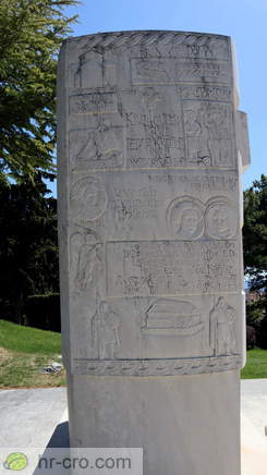 Spomenik hrvaškim braniteljem (akademski kipar Kruno Bošnjak)