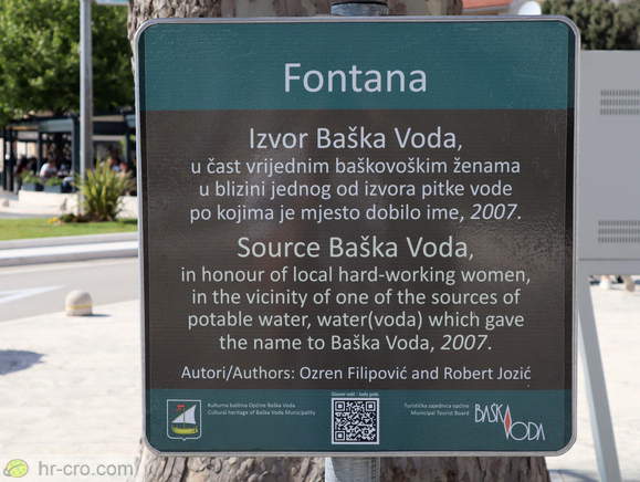 Baska Voda - Brunnen Quelle Baska Voda
