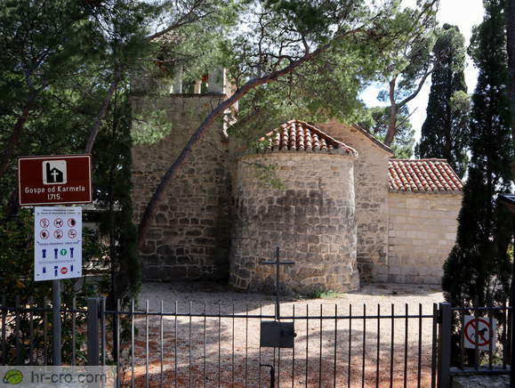 Brela - Die Kirche der Mutter Gottes von Karmel