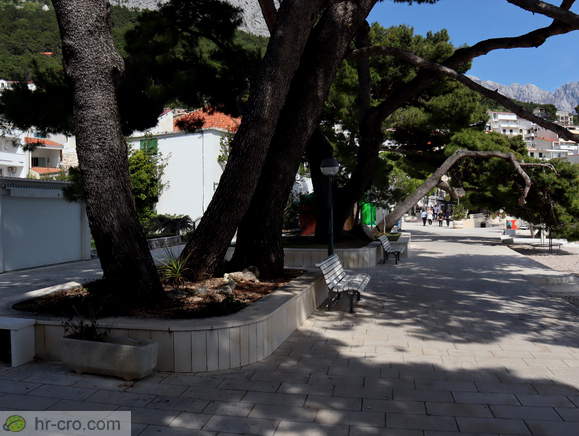 Brela - Küstenpromenade 