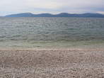 Gornja Vala Beach - Gornja Vala Beach and Peljesac in the background 