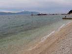 Gornja Vala Beach - View in the direction of Port Gradac 