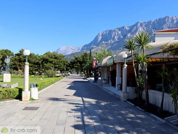 Promenade of Dr. Franjo Tudjman near the Statue of Franjo Tudjman