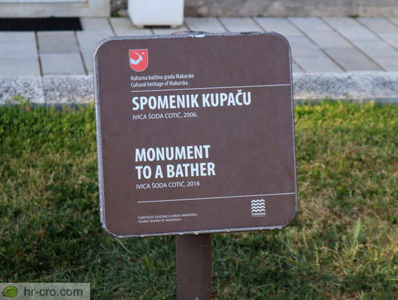 Makarska - Monument to a Bather