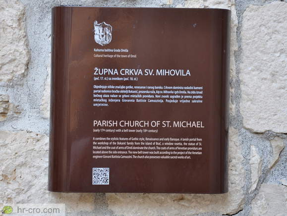 Information board - Parish church of St. Michael