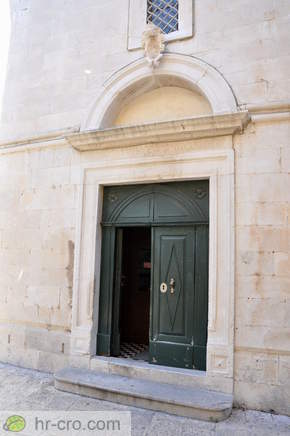 Side entrance