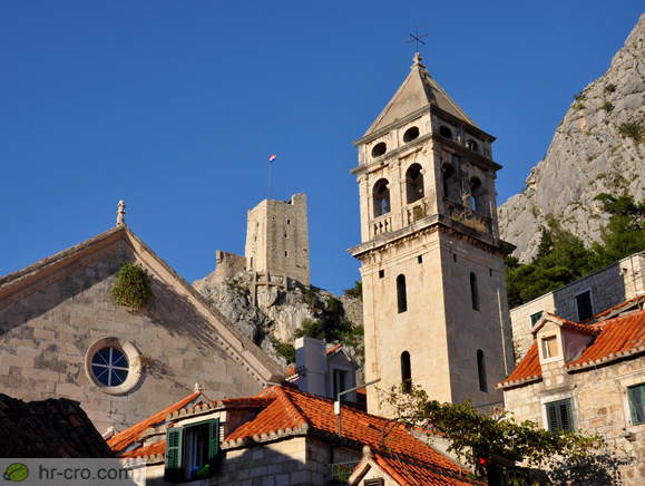 Church of St. Michael and Fortress Mirabela in the background