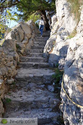 Stone stairs