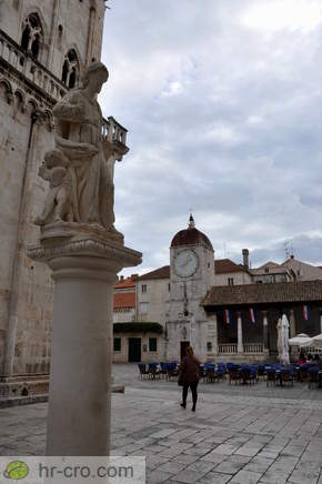 Trg Ivana Pavla II Square with Cathedral