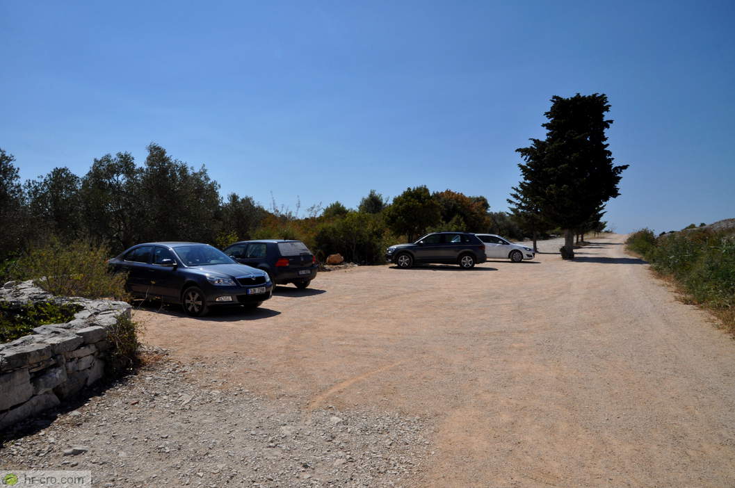 Parkplatz beim Informationszentrum Prosika