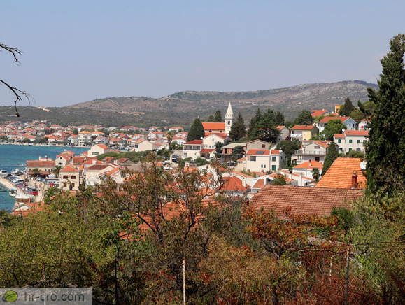 Pogled na Rogoznico z otoka