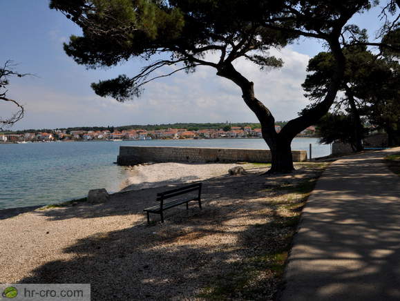 Promenade along the beach