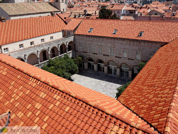 Former Convent of St Claire in the west side of the old town