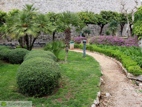 Dubrovnik - Park am Ploce-Tor